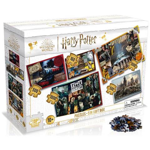 Harry Potter - 5x Puzzles In Uno - Foto 1