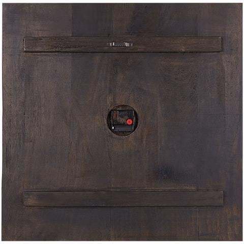 Orologio Da Parete Nero 61 X 61 Cm Jamuna - Foto 2