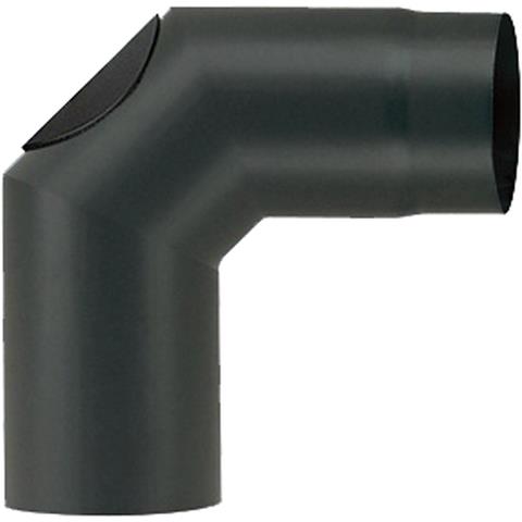 Tubo Gomito 90° Per Stufe Con Sportellino D'ispezione Ala Aeternum Top - 15cm - Foto 3