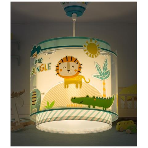 Lampada A Sospensione Per Bambini My Little Jungle Animali Jungla - Foto 1
