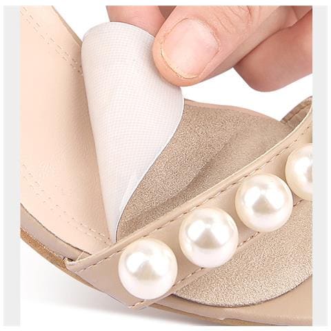 Set Di Mezze Solette In Gel E Cuscino Per Il Tallone Apricot - Foto 5