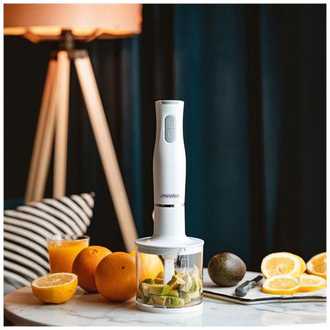Frullatore ad Immersione MS4629 con Recipiente da 0.5 L Potenza 800 Watt Colore Bianco - Foto 8