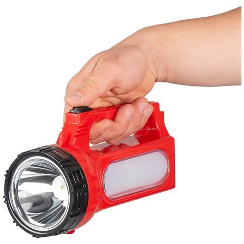 Torcia Ricaricabile 2 In 1 Con Luce Laterale E Ricarica Solare Va0123 - Foto 2