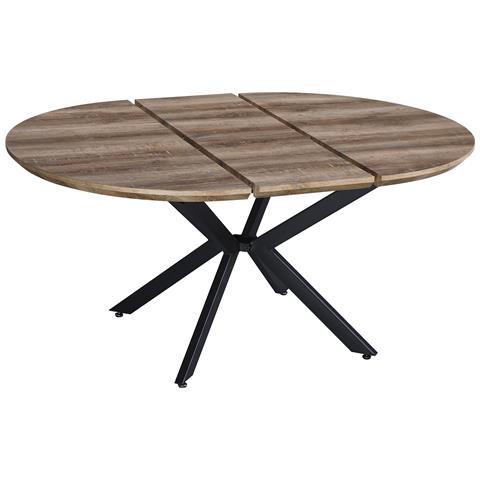 Rodericus - Tavolo Da Pranzo Rotondo Allungabile - Foto 2