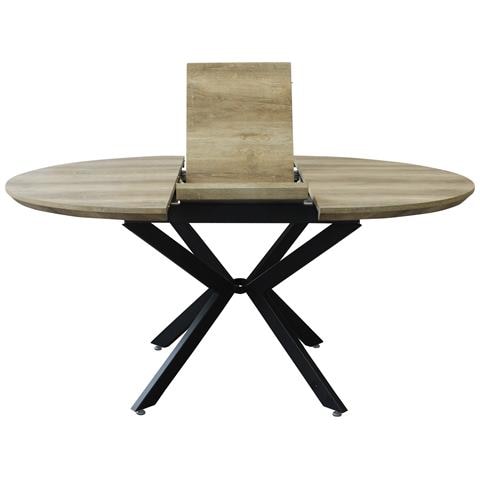 Rodericus - Tavolo Da Pranzo Rotondo Allungabile - Foto 8