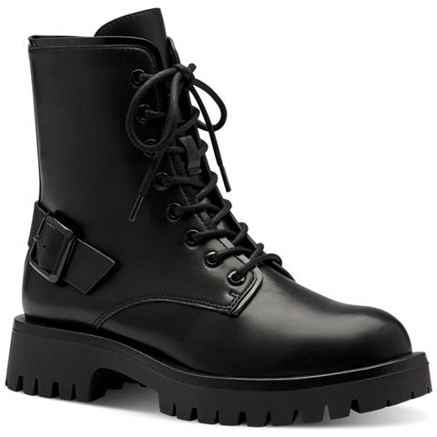 Black Casual Closed Booties Stivaletti Sintetico E Tessile Scarpe Donna Nero Eu 38, 1-25247-41 001 - Foto 1