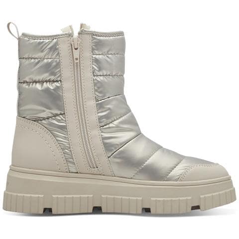 Champagne Casual Closed Booties Stivaletti Tessile Scarpe Donna Beige Eu 38, 5-26450-41 403 - Foto 3