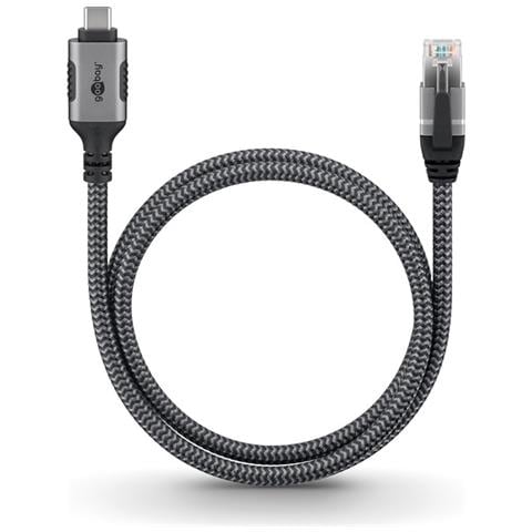 70697 adattatore per inversione del genere dei cavi USB C RJ-45 Nero, Argento - Foto 8