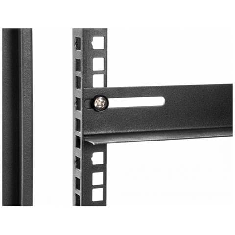 Staffa di montaggio da 19? per armadio di rete 450 x 40 mm 2 pezzi - Foto 3