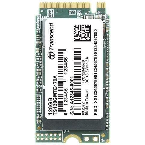 Transcend Mte470a 128 Gb Interne M.2 Pcie Nvme Ssd 2242 3.0 X4 Retail (ts128gmte470a) - Foto 1