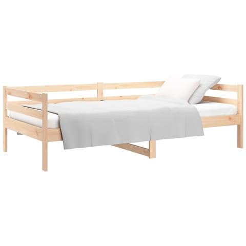 Dormeuse Senza Materasso 80x200 Cm In Legno Massello Di Pino - Foto 3