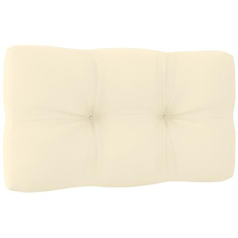 Divani Centrali Giardino Con Cuscini Crema 2 Pz Pino Massello - Foto 8