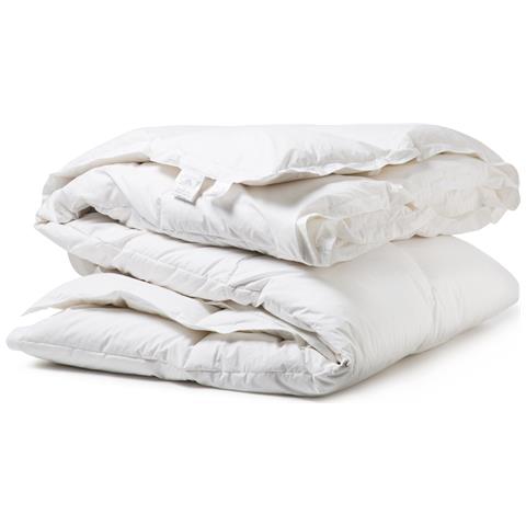 Piumino In Piuma Piumino In Cotone - Tinta Unita Colore Neutro Misura Piazza E Mezza - Foto 2