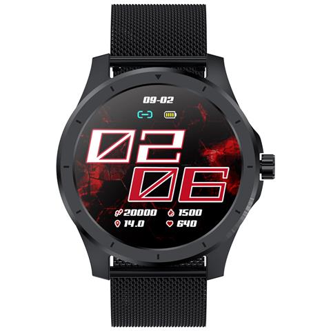 Smartwatch Compatibile Con Bluetooth Chiamate, Display Retina 1.43inch, Ip67 Impermeabile, Batteria 3-5 Giorni, Supporta Android 5.1+ E Ios 8.0+ Black - Foto 1