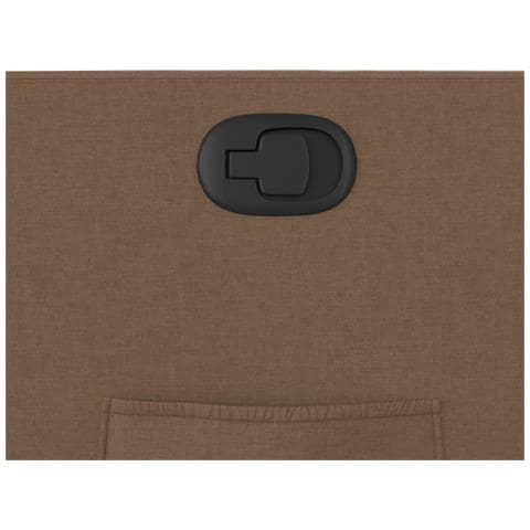 Poltrona Reclinabile in Tessuto Marrone - Foto 9