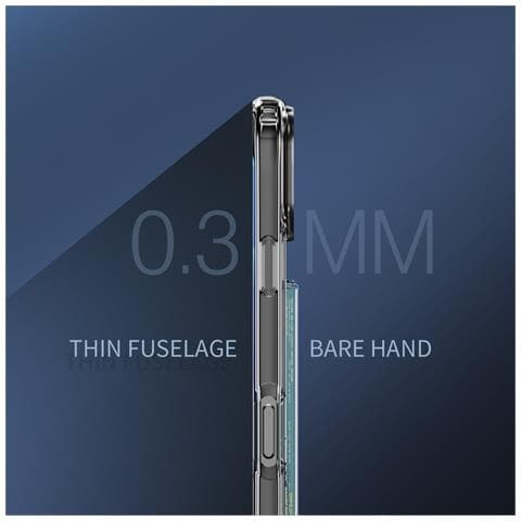 Custodia Antiurto Con Slot Laterale Per Schede Compatibile Con Iphone 16 Pro - Acrilico Trasparente Con Protezione Angolare - Foto 7