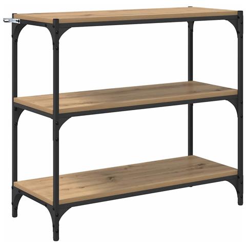 Armadio per Libri Rovere artigianale 80 x 33 x 70,5 cm - Foto 1