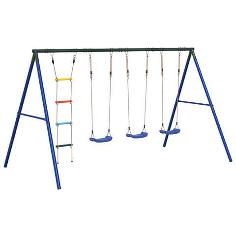 Set Gioco da Esterno con Altalene e Scala - Foto 1