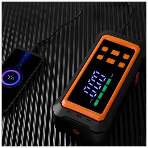 Apparecchio Multifunzione Avviatore Per Auto E Con Compressore D'aria - Foto 5