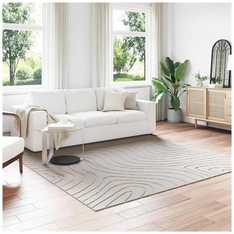 Tappeti per area Quadrato HUARTE Crema 240 x 240 cm Poliestere - Foto 2