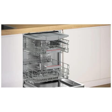 Bosch SMP4ECC72S Serie 4 Lavastoviglie da incasso sottopiano 14 coperti Acciaio nero spazzolato anti-impronta Classe A, Sottopiano, Dimensione massima (60 cm), Nero, Pulsanti, 1,75 m, 1,65 m - Foto 2