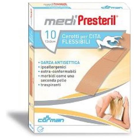 Cerotto per Dita Medipresteril Flessibile 12X2CM 10 Pezzi - Foto 1