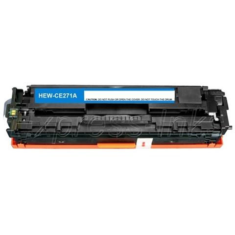 TONER - Ce271a Ciano Per Hp Color Laserjet Enterprise Cp5525dn 15.000 Pagine - Foto 1