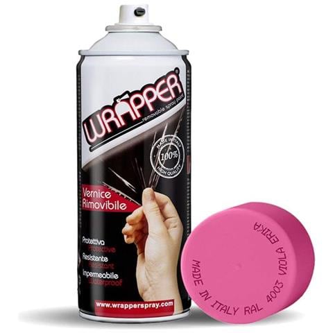 Wrapper Spray Vernice Rimovibile Tinte RAL, Viola Erika - Foto 1