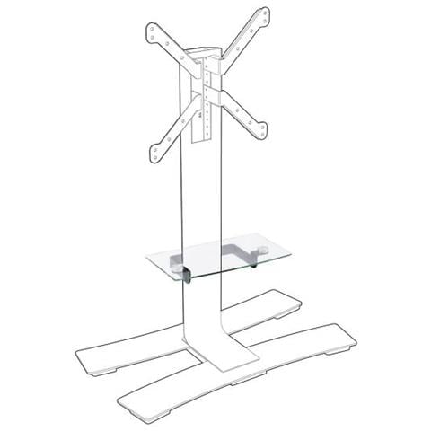 Accessorio Mensola in Vetro per Carrelli serie Will - Foto 1