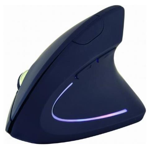 Mouse Ergonomico Verticale mus-ergo-01 Nero - Foto 2