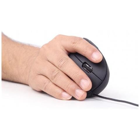 Mouse Ergonomico Verticale mus-ergo-01 Nero - Foto 3