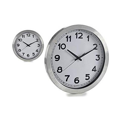 Orologio Da Parete Argento 60 Cm - Foto 1