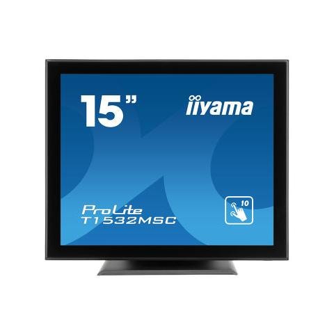 Monitor 15" LED TN ProLite T1532MSC-B5X 1024x768 Touch Screen Tempo di Risposta 8 ms - Foto 1