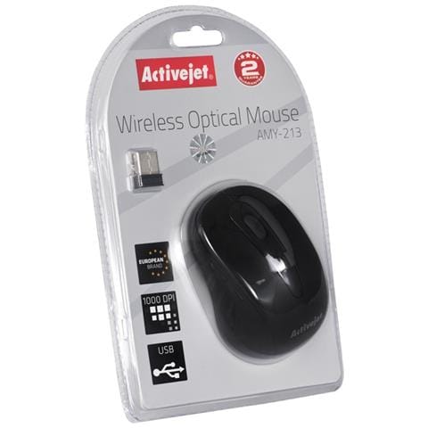 AMY-213 mouse RF Wireless Ottico 1000 DPI Ambidestro - Foto 5