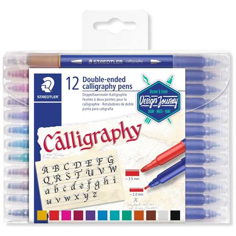 3005 penna calligrafica Multicolore 12 pz - Foto 1