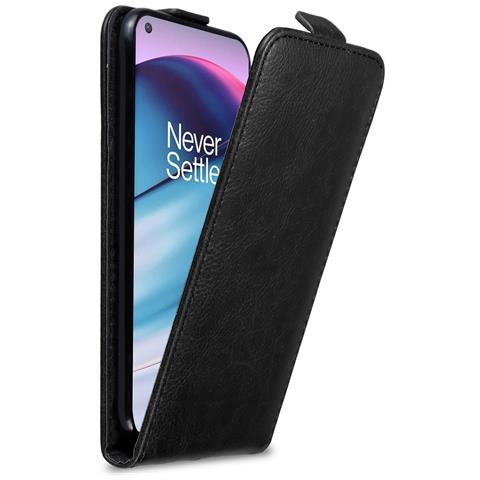 Custodia Compatibile Con Oneplus Nord Ce 5g In Nero Di Notte - Coperchio Protettivo In Design Flip Con Chiusura Magnetica - Foto 1