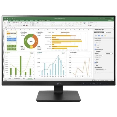 Monitor 23.8" LED IPS 24BN65YP-B 1920x1080 Full HD Tempo di Risposta 5 ms - Foto 1
