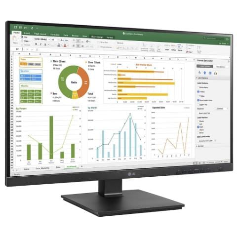 Monitor 23.8" LED IPS 24BN65YP-B 1920x1080 Full HD Tempo di Risposta 5 ms - Foto 2