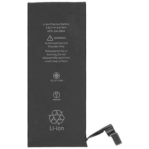 Batteria Litio Integrata 1810mah Per Apple Iphone 6 Apn-616-0804 Qualita Pari All Originale - Foto 1