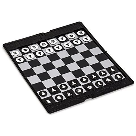 Set Di Portafogli Per Scacchi Pieghevoli Da Viaggio Magnetici rts (7,9 Pollici) - Portatile E Perfettamente In Formato Da Viaggio - Foto 1