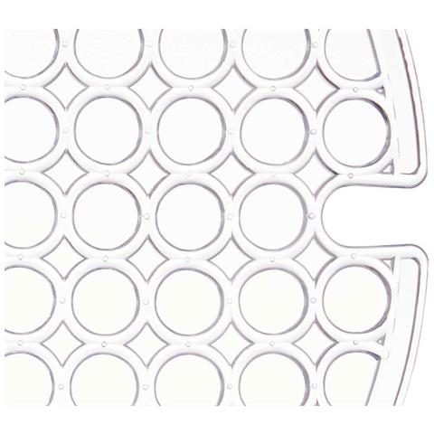 Tappetino Lavello Trasparente Plastica 29 X 0,1 X 29 Cm (12 Unità) - Foto 2