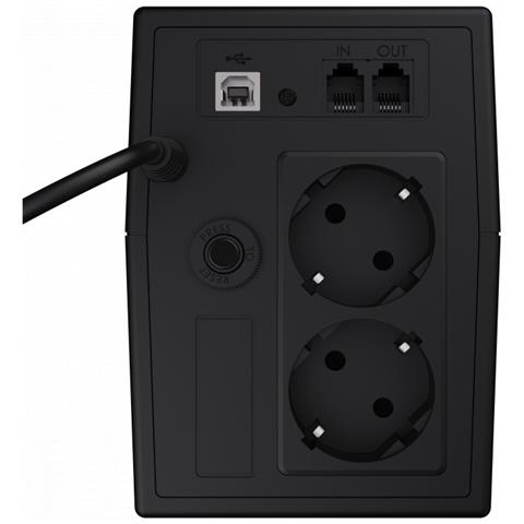 UPS02 gruppo di continuità (UPS) A linea interattiva 0,8 kVA 480 W 2 presa (e) AC - Foto 2