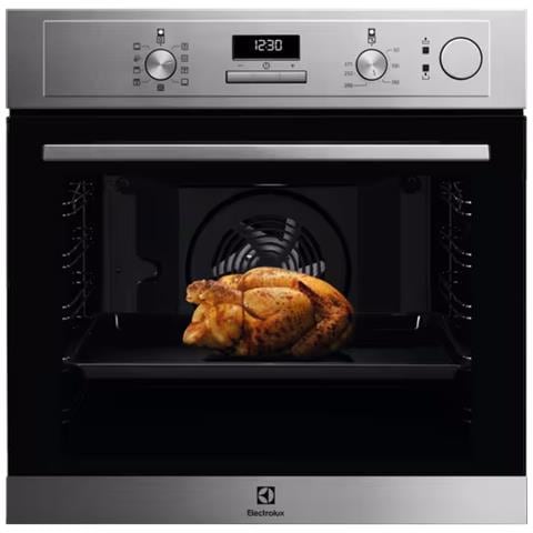 Forno Elettrico da Incasso LOC3S40X2 Capacità 72 L Multifunzione Ventilato Cottura Vapore Potenza 2790 W Colore Acciaio Inossidabile - Foto 1