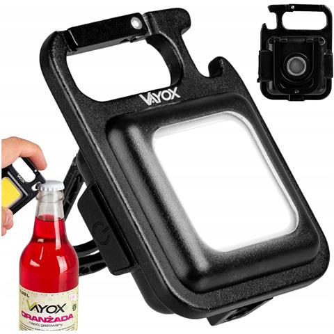 Cob Torcia Portachiavi In Metallo Va0288 - Foto 1