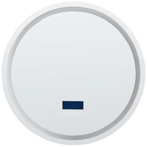 Specchio Da Bagno Con Luce Led Brognon 60 Cm 60 Cm Con Altoparlante Bluetooth Integrato Argento - Foto 2