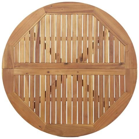 Set da Pranzo per Giardino 5 pz in Legno Massello di Acacia - Foto 10