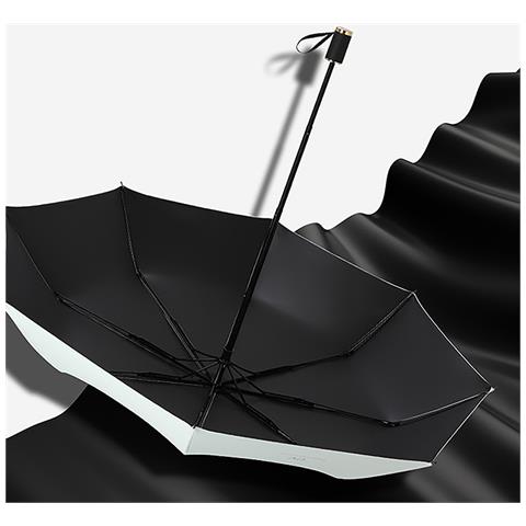 Ombrello Pieghevole Automatico Con Protezione Uv White - Foto 2