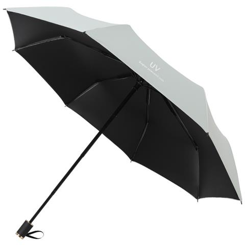 Ombrello Pieghevole Automatico Con Protezione Uv White - Foto 3