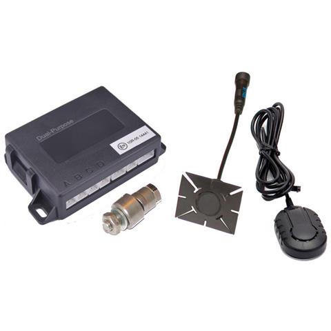 Kit 4 Sensori Di Parcheggio Anteriori E Posteriori Montaggio A Filo Paraurti - Foto 1