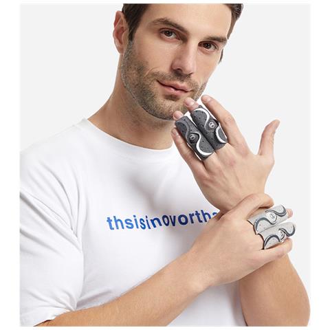 Supporto Regolabile Per Le Dita Tutore Per Le Dita Traspirante Stecca Per La Protezione Dagli ortuni Sportivi - Foto 4